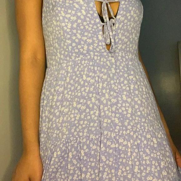 garage blue floral dress The Carmen Dress in Provencal Blue Floral 0 / Provencal Blue Floral main image 1